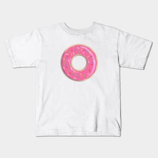 Pink Sprinkle Doughnut Kids T-Shirt